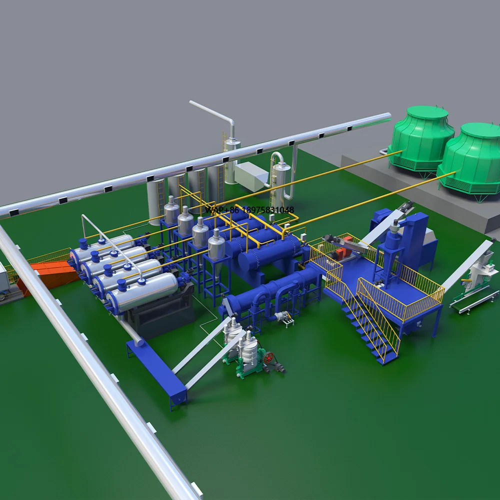 Poultry Meat and Bone Meal Machine Small Rendering Plant Dead Livestock Slaughter Waste Rendering Plant