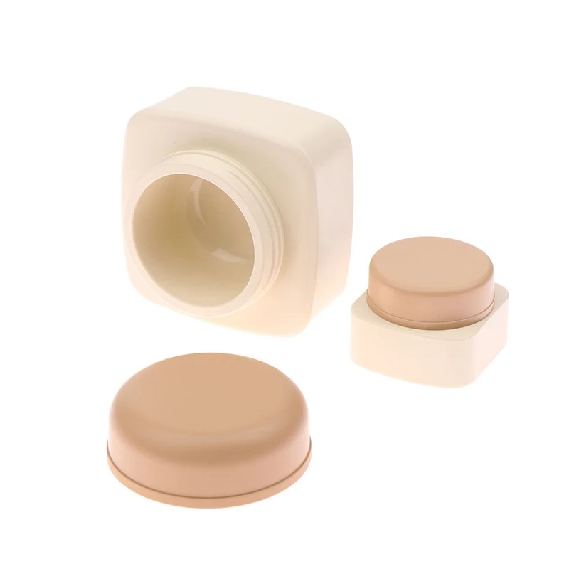 5/20g Empty Plastic Nail Art Cosmetic Square Containers Jar Face Cream Pot Nail Gel Powder Box Makeup Lotion Tool Packaging. view 6
