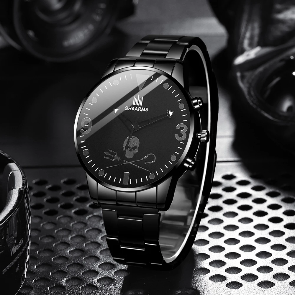 New men's fashionable quartz watch versatile daily wear party Valentine's day party Easter Ramadan Halloween Christmas New Year'