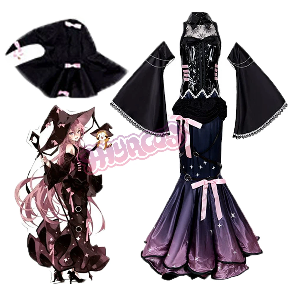 

Sexy Megurinee Luka Cosplay Anime PProject SSekai CColorful Stage Cosplay Pink Halloween Party Outfits For Women Accessories