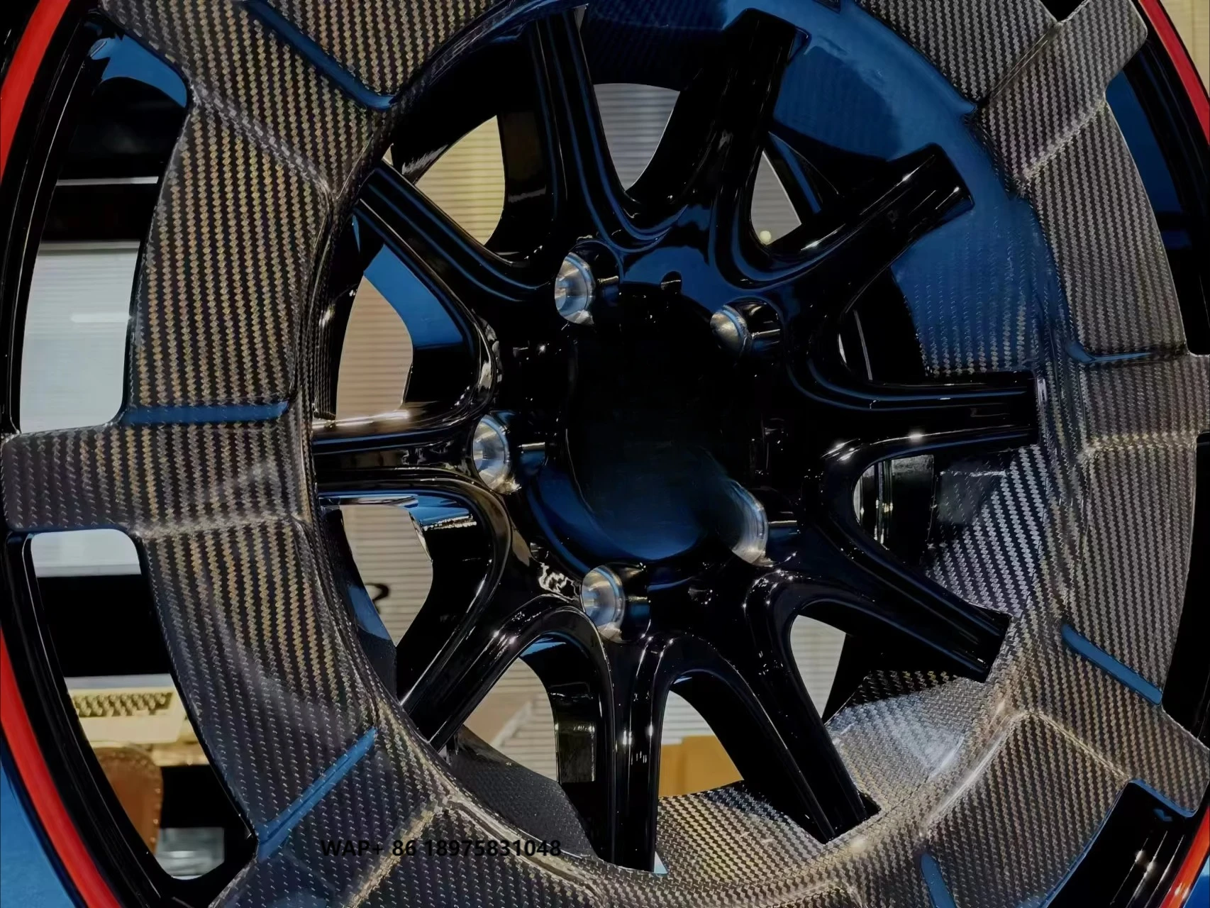 

B 22-24' Inch Forged Carbon Fiber Rim Wheel Hub for G Class G Wagon G350 G500 G63 W463 W463A W464