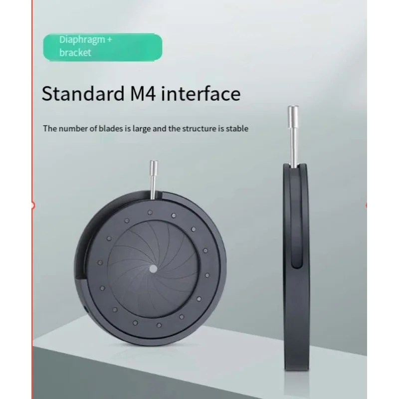 Iris module integrated iris adjustable iris manual iris condenser zoom in and out 1.5-34mm