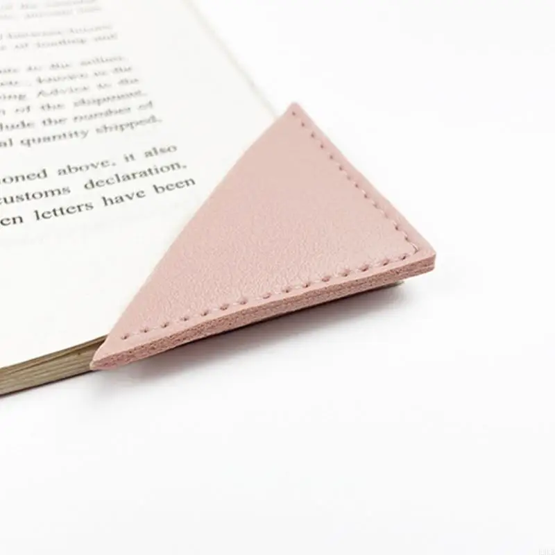 2026 New 5Pieces Corner Bookmarks Leather Corner Page Book Mark Reading Accessory for Teacher Reader Book Lover Writer Reading