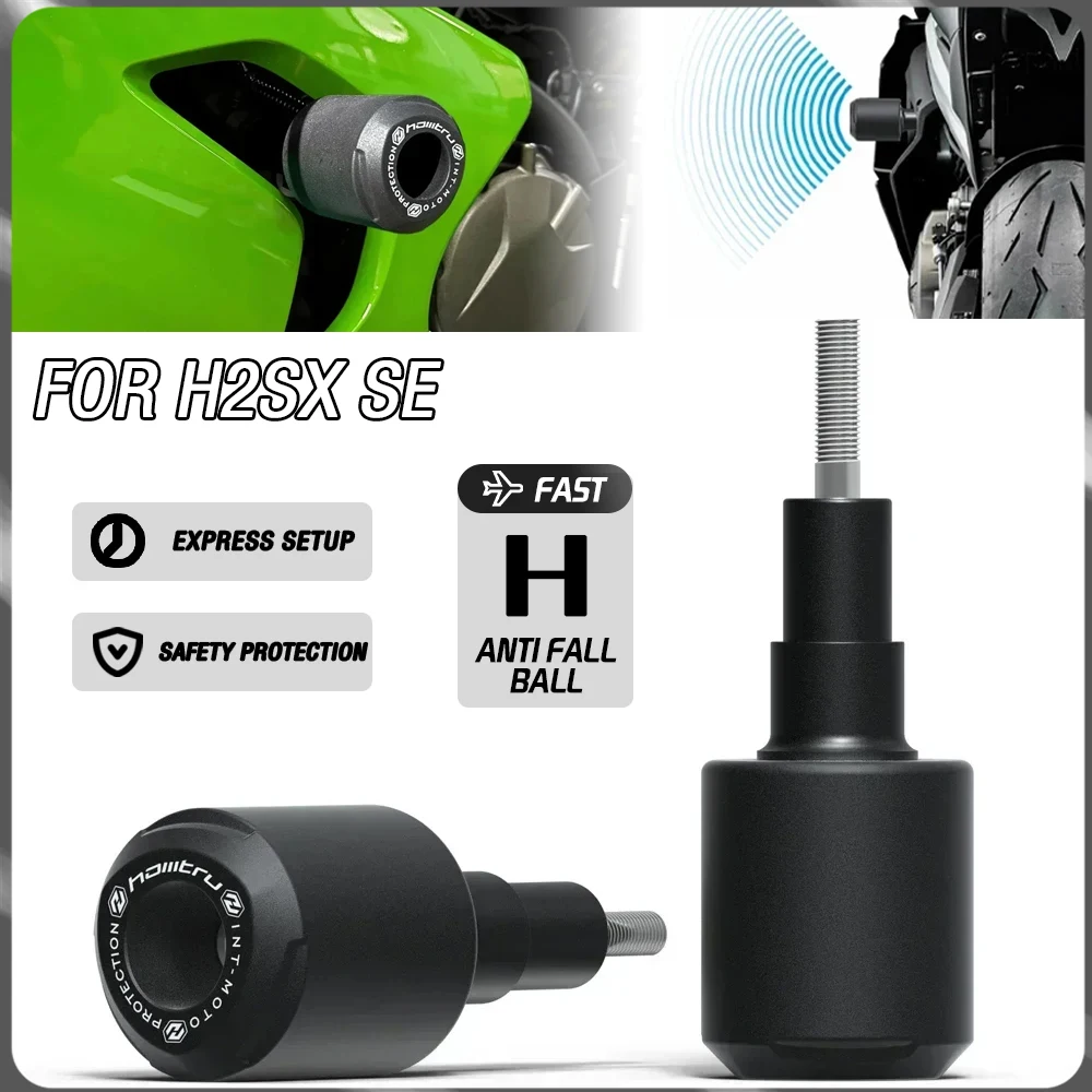 

Для Kawasaki H2SX SE 2018-2024 модификация внедорожного мотоцикла, вилка, рама, слайдер, аксессуары, защита двигателя, аварийная накладка