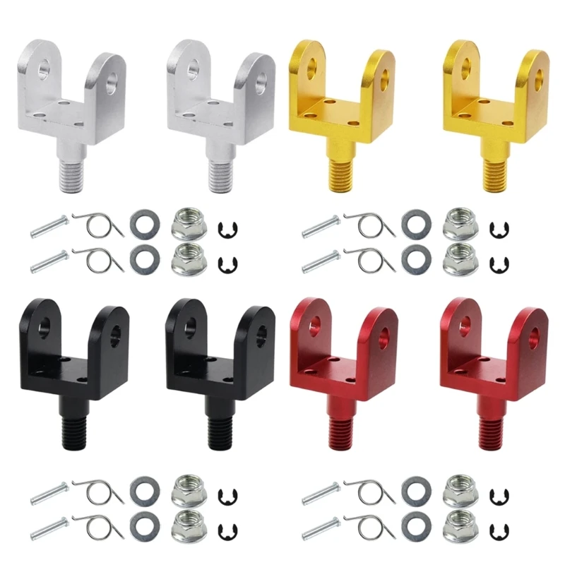 T3LF Flexible Motorcycle Foot Pegs Lightweight Metal Fits Various Models Including Electric Cycles