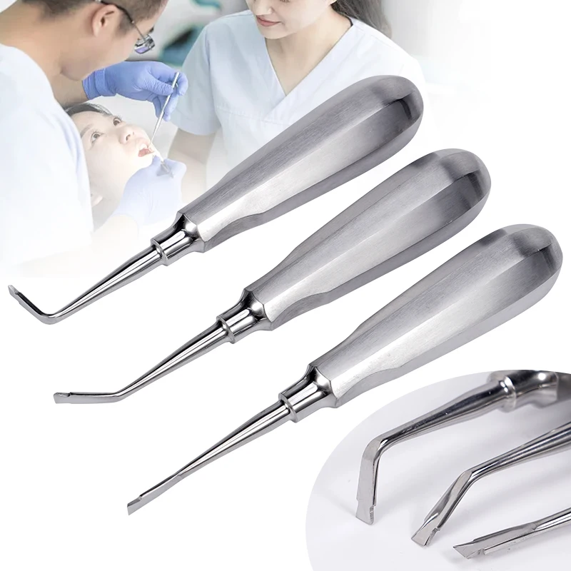 

Dental Crown Remover Tool Cross Straight Curved Teeth Crown Removal Forceps Spreader Drill Root Elevator Plier