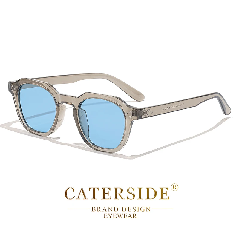 Lunettes de soleil polygonales rétro CATERSIDE 3