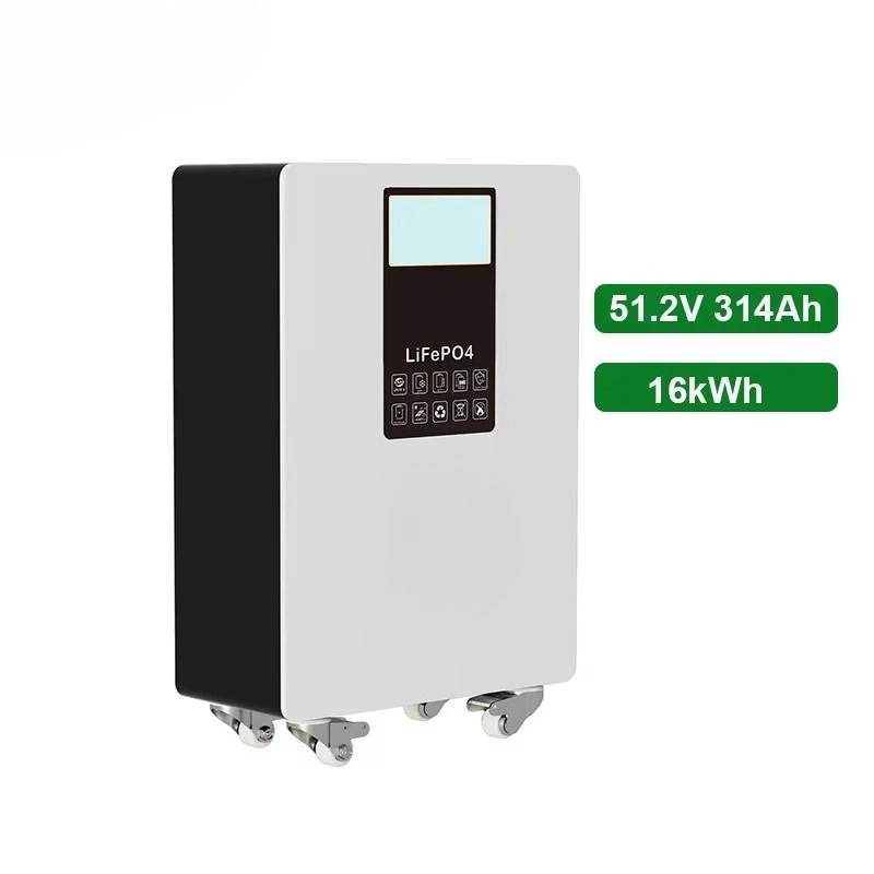 Solar Lithium Battery LiFePO4 8000 Cycles 10kwh 15kWh 48V 51.2V 280Ah 300Ah 314Ah 16Kwh Lithium Battery for Home Solar Energy