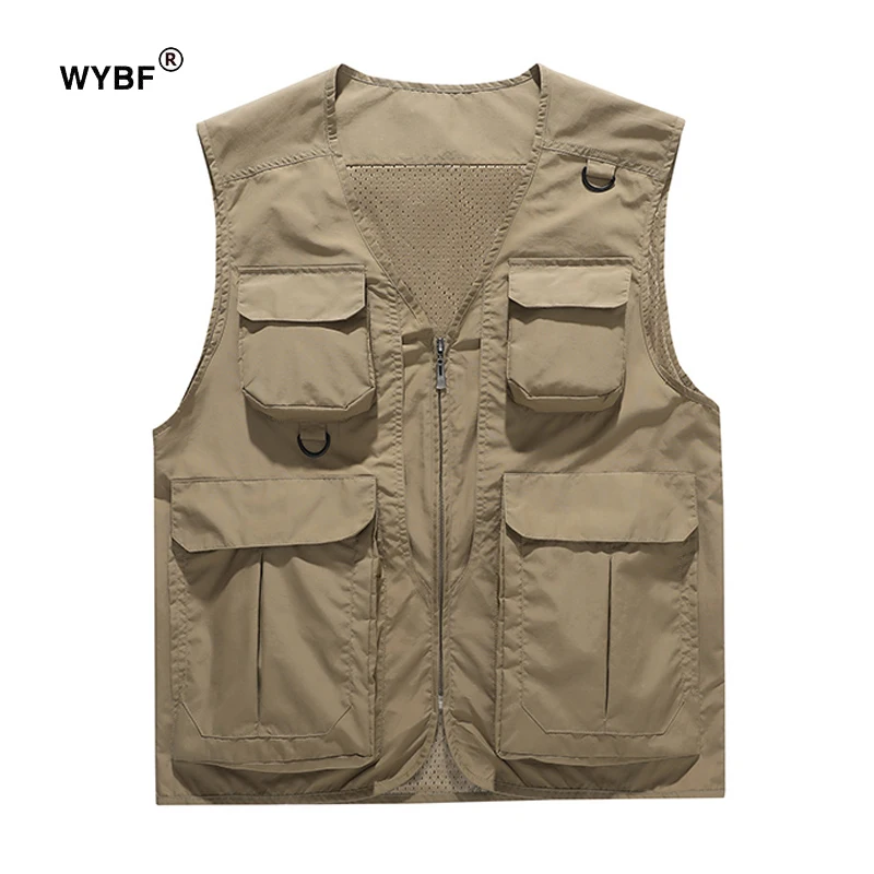 

2024 Fishing Vest Mesh Vest Fishing Jacket Multifunctional Outdoor Photography Outdoor Fishing Shoulder Multi Pocket Vest