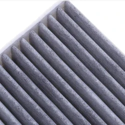 1PCS Car Carbonized 2021-2022 87139-0E040 Cabin Air Filter ES250 Easy Installation For LEXUS For Prius Grey & White