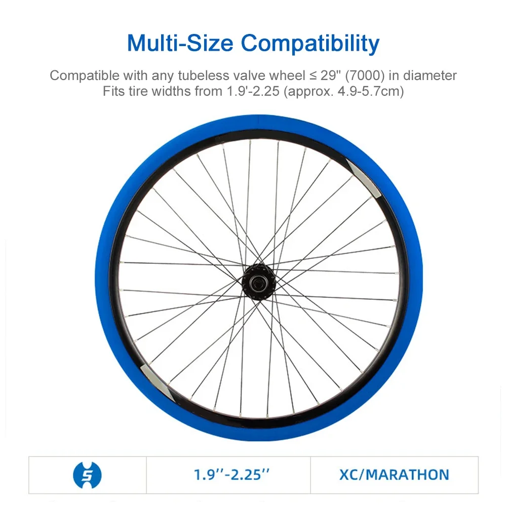 Bicycle Puncture Protection Insert Bicycle Tires To Prevent Injury Bike Tyre Pad Inner Tube Pad for Calibre 29in 700C