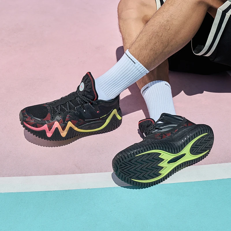 Xtep Basketball Shoes For Men 2024 Autumn Support Sports Shoes Stronger Propulsive Force Comfortable Sneakers 876319120009