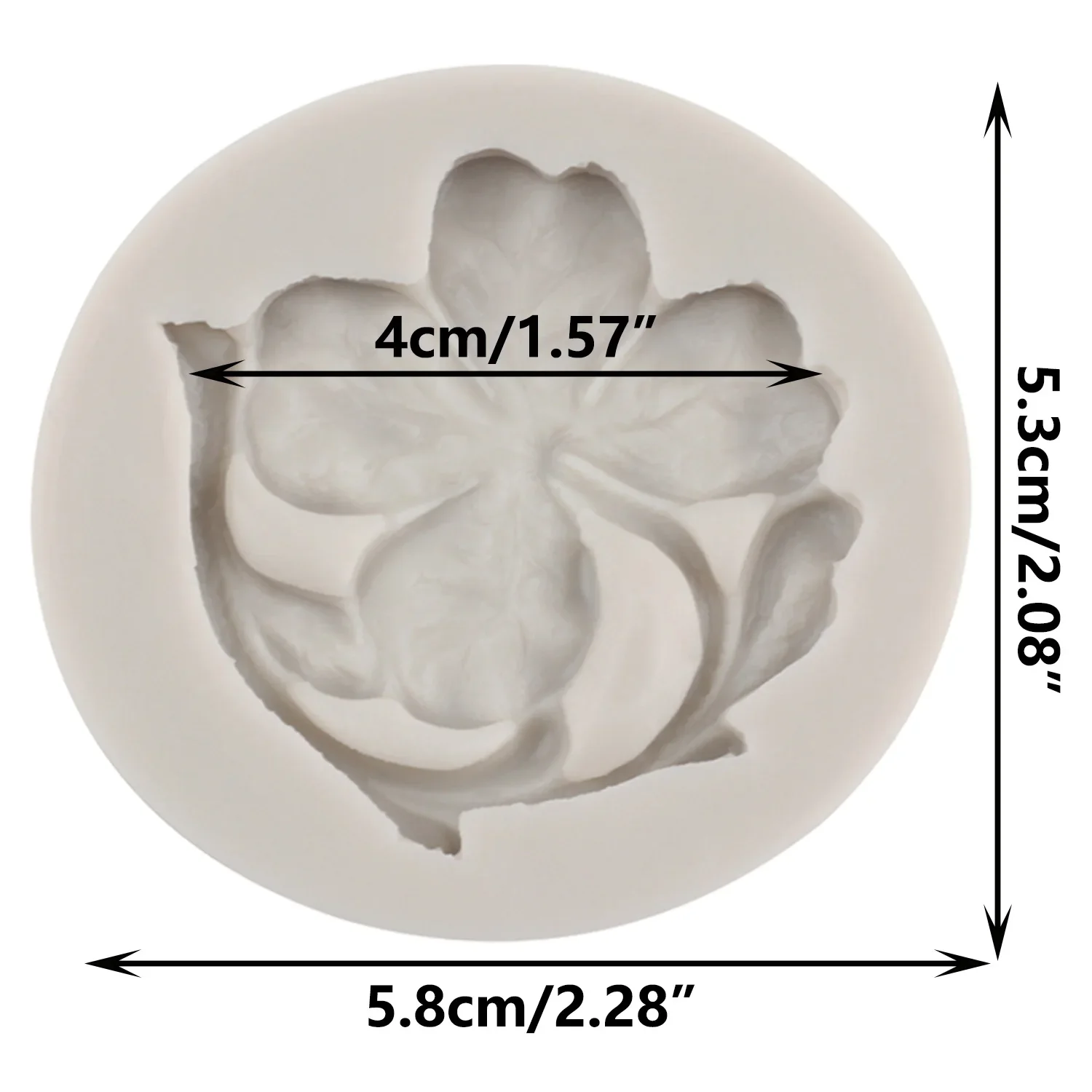 Four Leaf Clover Silicone Mold DIY Party Fondant Leaves Cake Decorating Tools Chocolate Gumpaste Moulds Candy Resin Mould