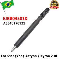 For Delphi Nozzle EJBR04501D Genuine New Injector A6640170121 6640170121 R04501D For Ssangyong Actyon Kyron 2.0L SUV Euro 4