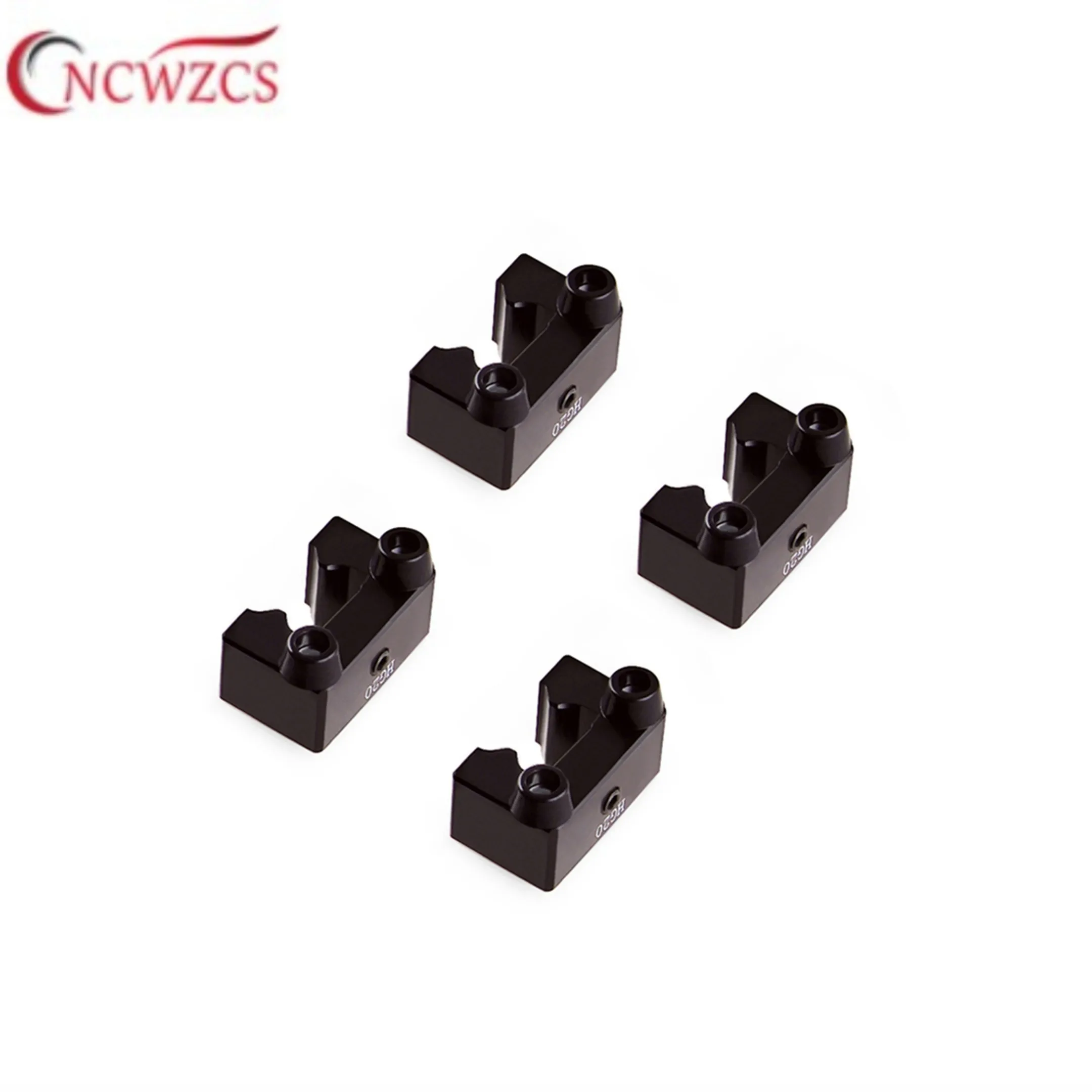 

4PCS HG15 HG20 Linear Guide Fixed Block Fixing Ring Rail Limit Block Anti-Trip Anti-Collision For CNC 3D Printer