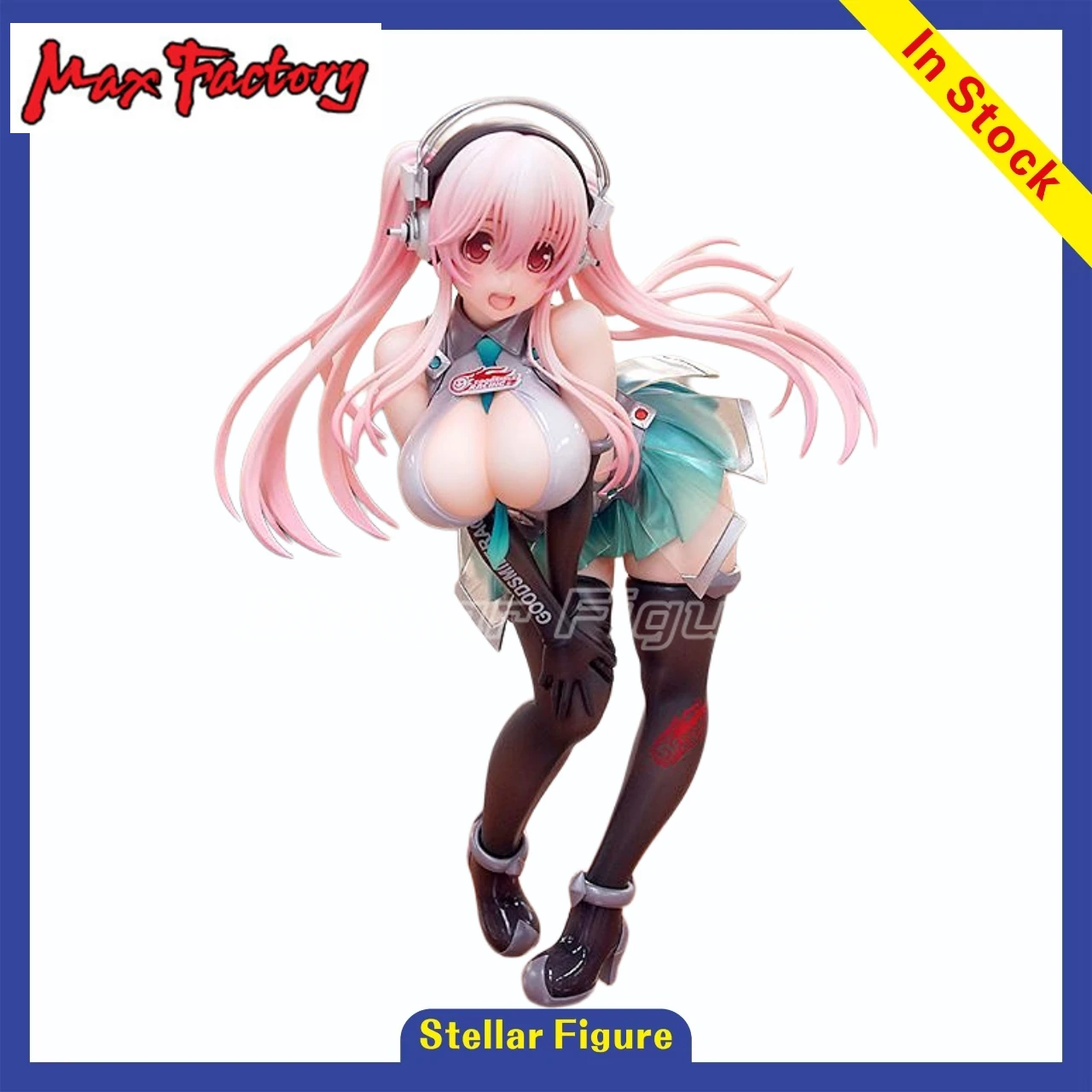 【SF】Na stanie Max Factory SUPER SONICO THE ANIMATION Figurki w skali 1/7 Oryginalna kolekcja modeli