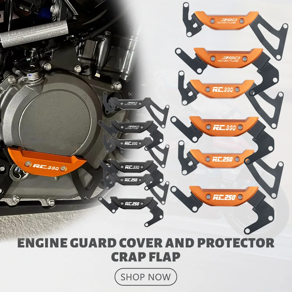 

For DUKE 390 RC 250 DUKE390 RC390 DUKE250 RC250 Accessories Engine Stator Cover Protective Slider Protector Case Start Guard