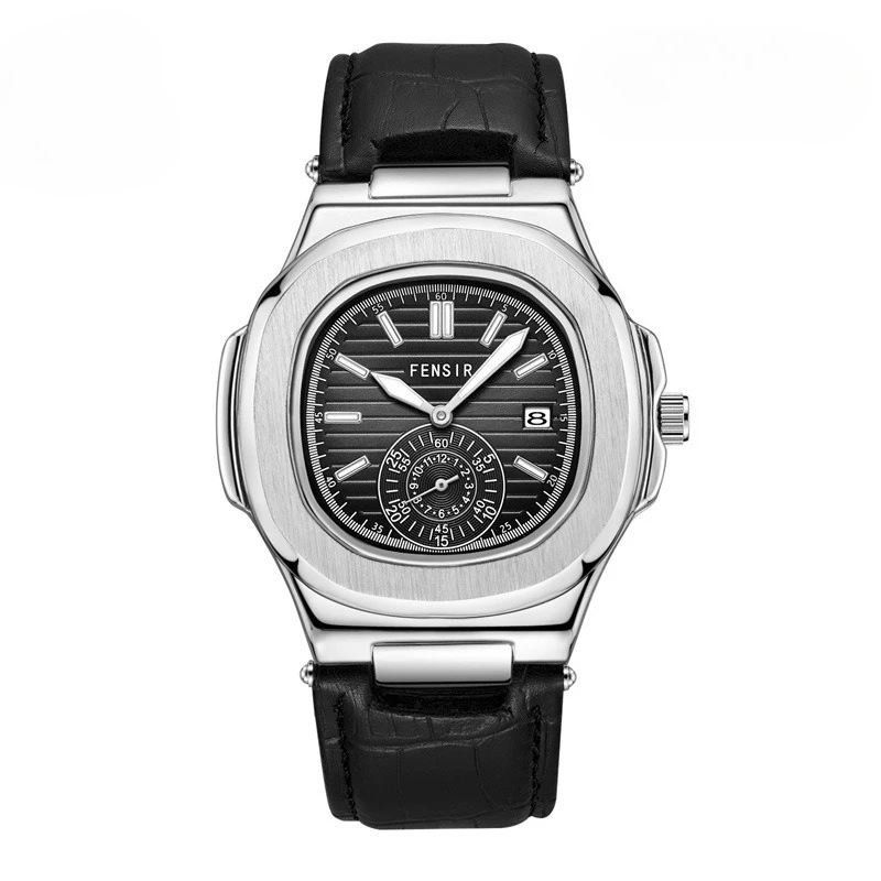 

2025 Новые мужские водонепроницаемые кварцевые часы | Светящиеся стрелки, отображение даты | Деловой и повседневный стиль