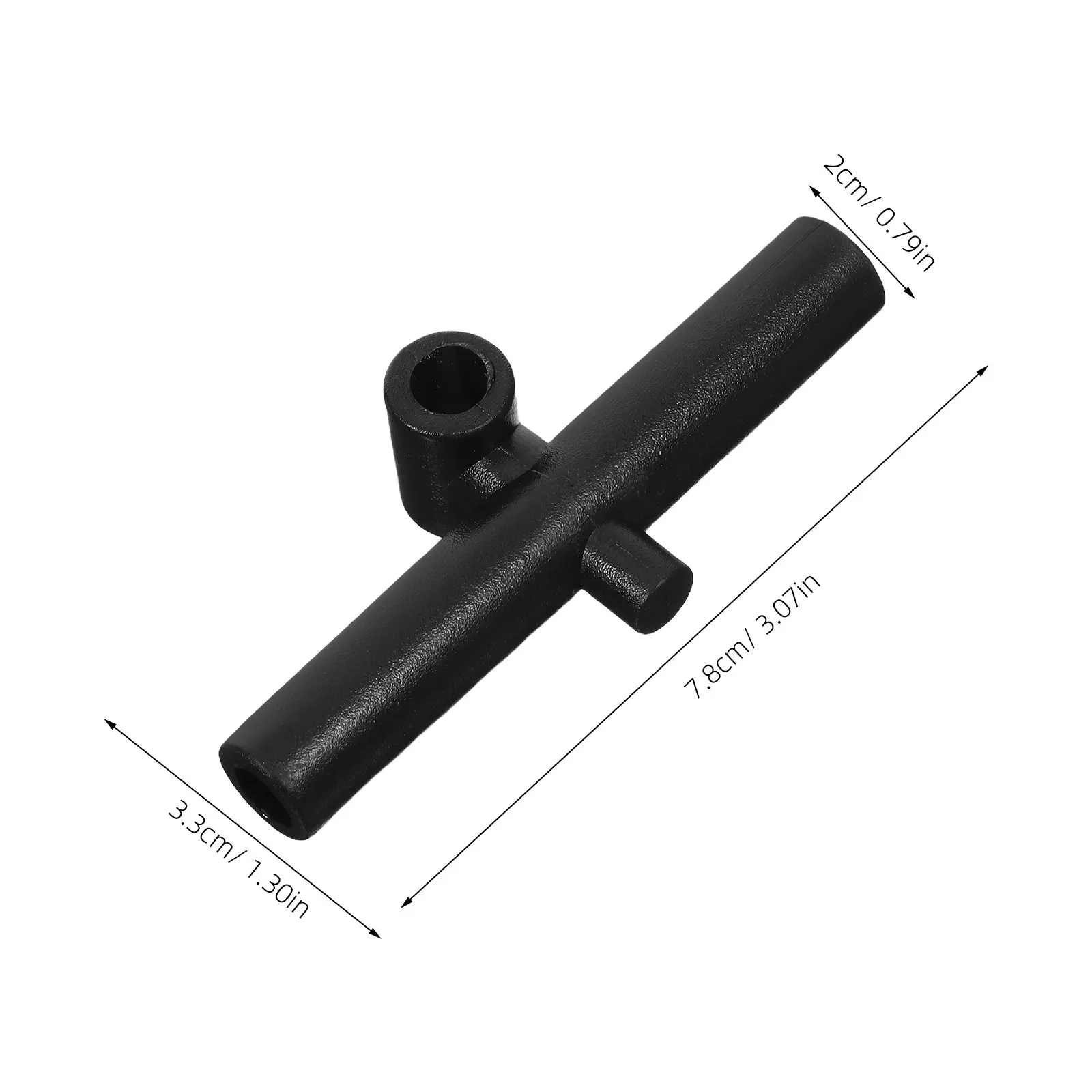 อุปกรณ์เสริมว่าวผาดโผน 5 ชิ้น ตัวเชื่อมพลาสติกและแกนสำหรับซ่อมแซมโครงสร้าง DIY อะไหล่ทดแทน ช่วยเพิ่มความสามารถในการควบคุม
