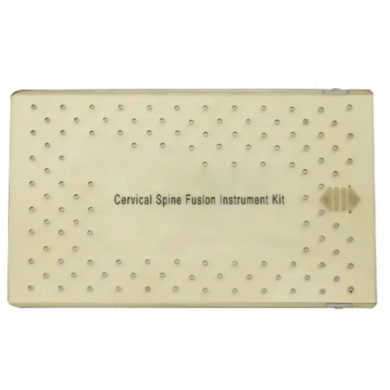 2025Manufacturer customized high quality Cervical Fusion Device  Cervical Cage Instrument Kit Instruments Set
