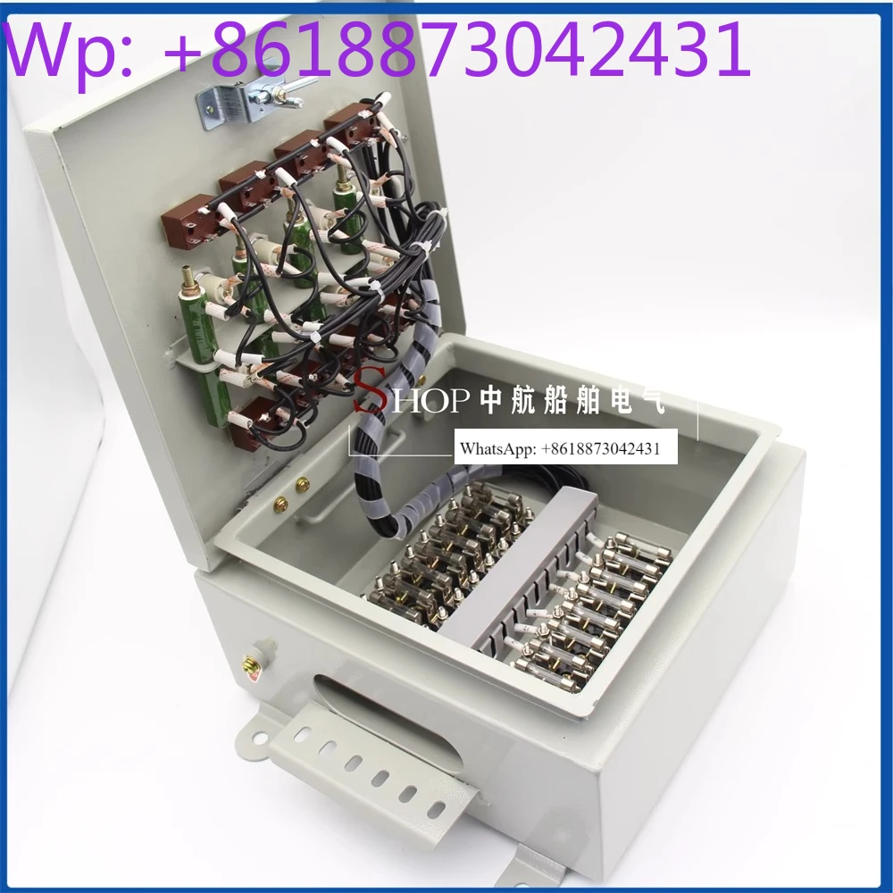Steel signal lamp control box FXU-10 controller DC24V/AC220V control board 10 channels.