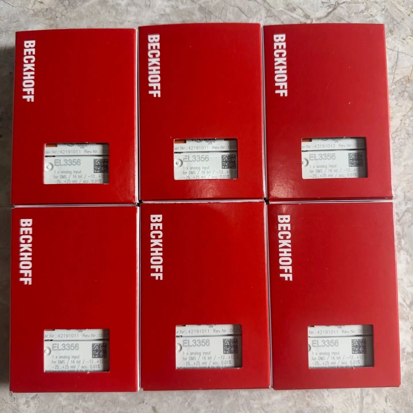 Beckhoff module EL3356 is spot genuine.