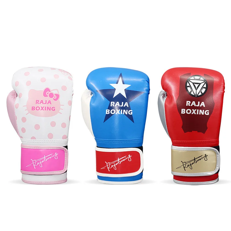 Children\'s Boxing Gloves Profession Breathable Combat Fighting Cute Kid Mma Gloves Punching Training Sparring Fighting Mitts