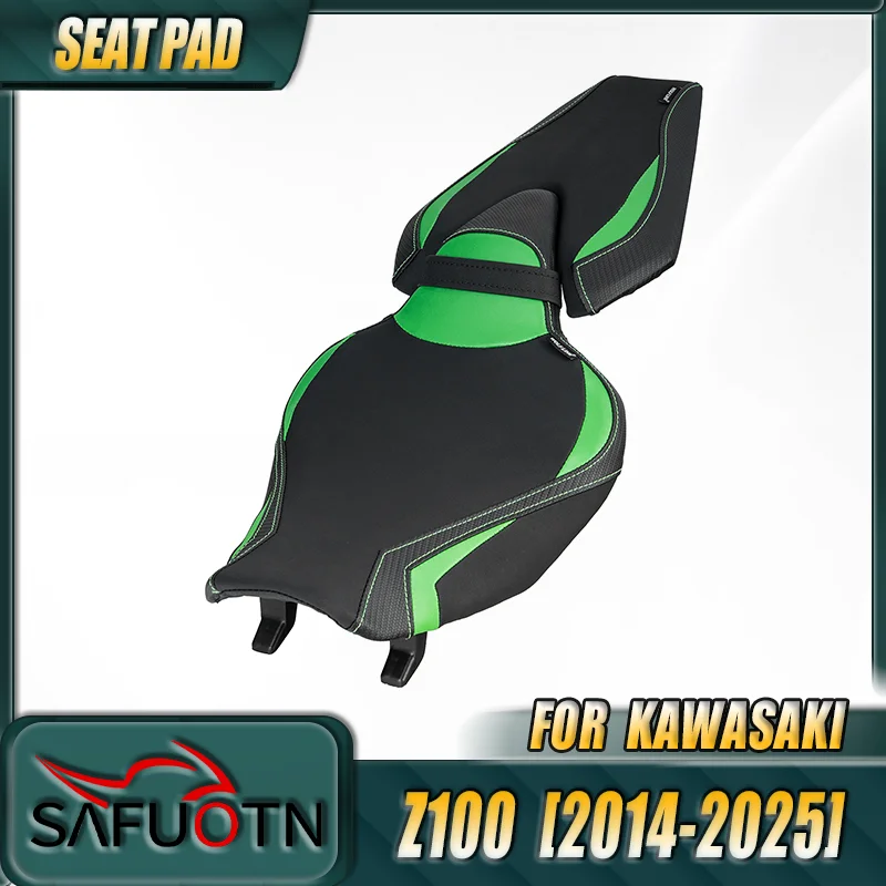 Vorder- und Rücksitzpolster für Kawasaki Z1000 2014-2025 2024 2023 2022 2021 2020 Sitzkissenbezug Fahrer- und Beifahrer-Komfort-Upgrade