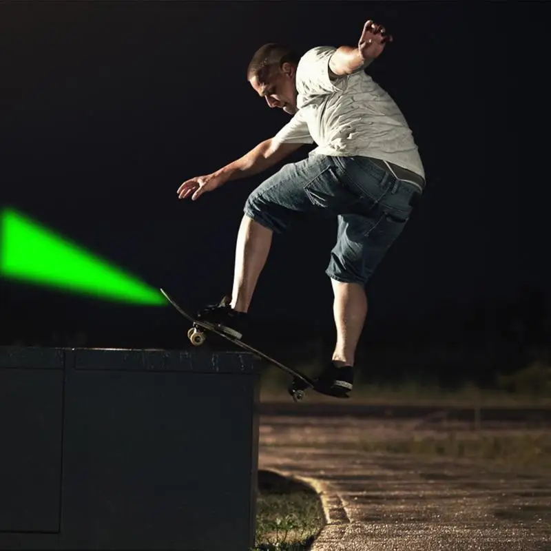 Skateboard Lights Universal Skateboard Longboard LED Luminous Light Battery Powered Night Light Skateboard Safety Light