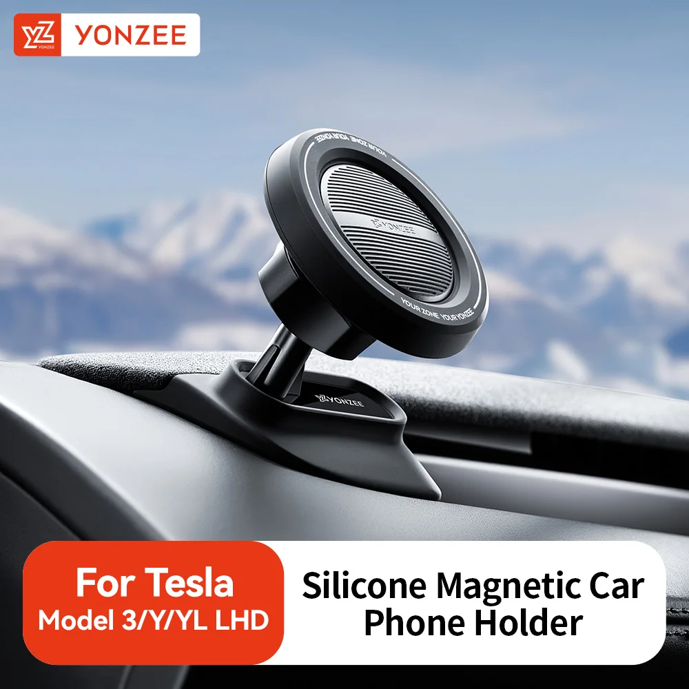 YZ Für Tesla Model Y YL 3 Highland Juniper Auto-Handyhalterung LHD RHD Magnetische Auto-Handyhalterung 17 16 15 Auto-Zubehör 2026