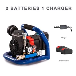 Lithium Battery Air Compressor Small Portable Pump Cylinder-free Compressor Woodworking Air Nail Gun