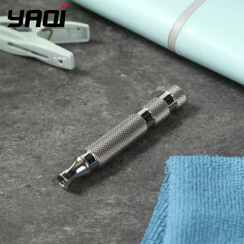 2026-yaqi-ポリッシュ仕上げ-303ステンレス鋼製安全カミソリハンドル（男性用）-滑らかなシェービング体験