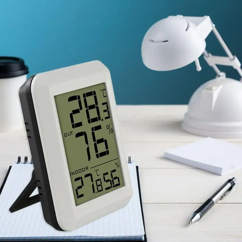 H58B Thermomètre numérique Hygromètre Hygromètre Température Humidité Metter LCD Affichage