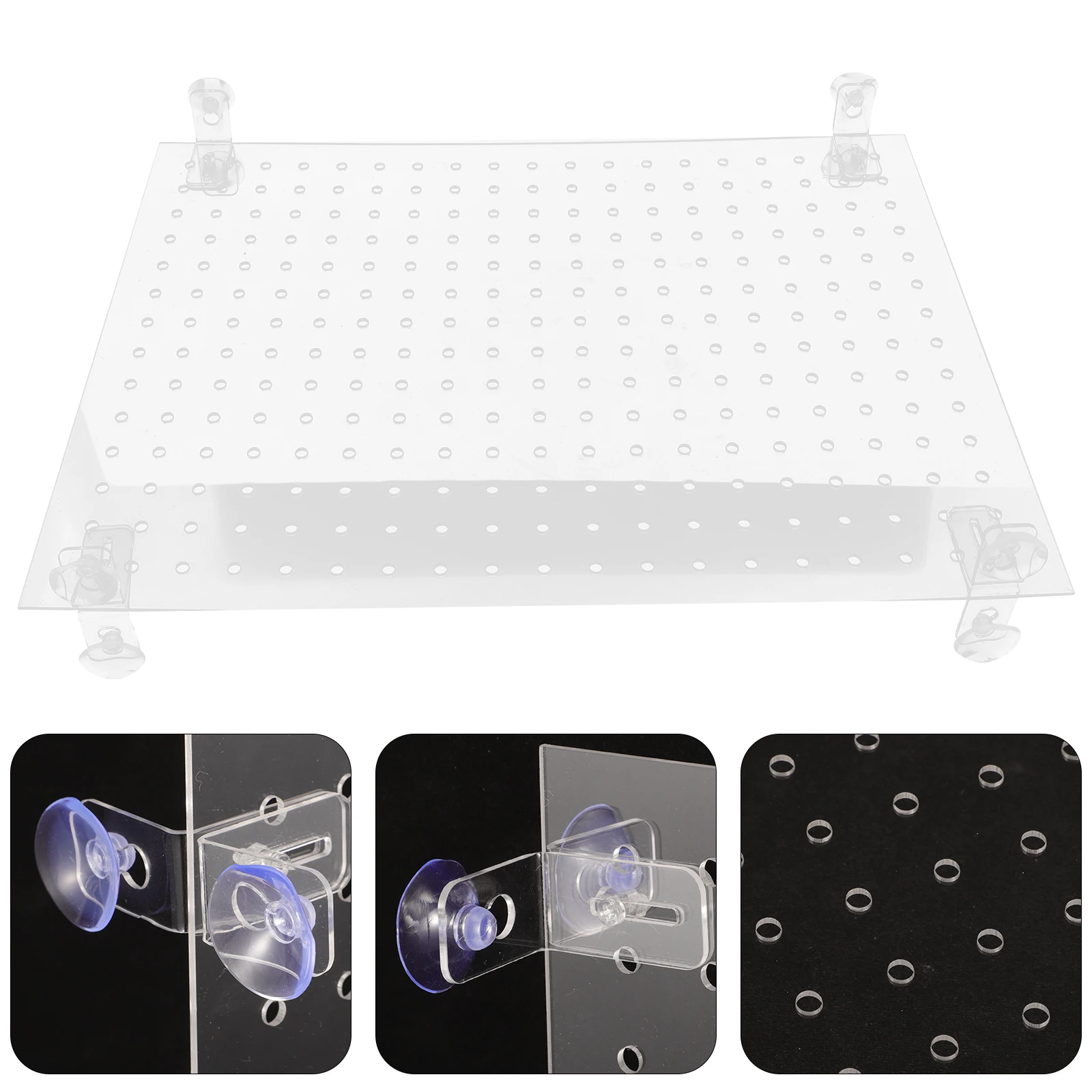 

1 set 1 set Acrylic Isolation Board 30x40cm Fish Tank Divider Suction Cup Adjustable Aquarium Supplies Pet Supplies