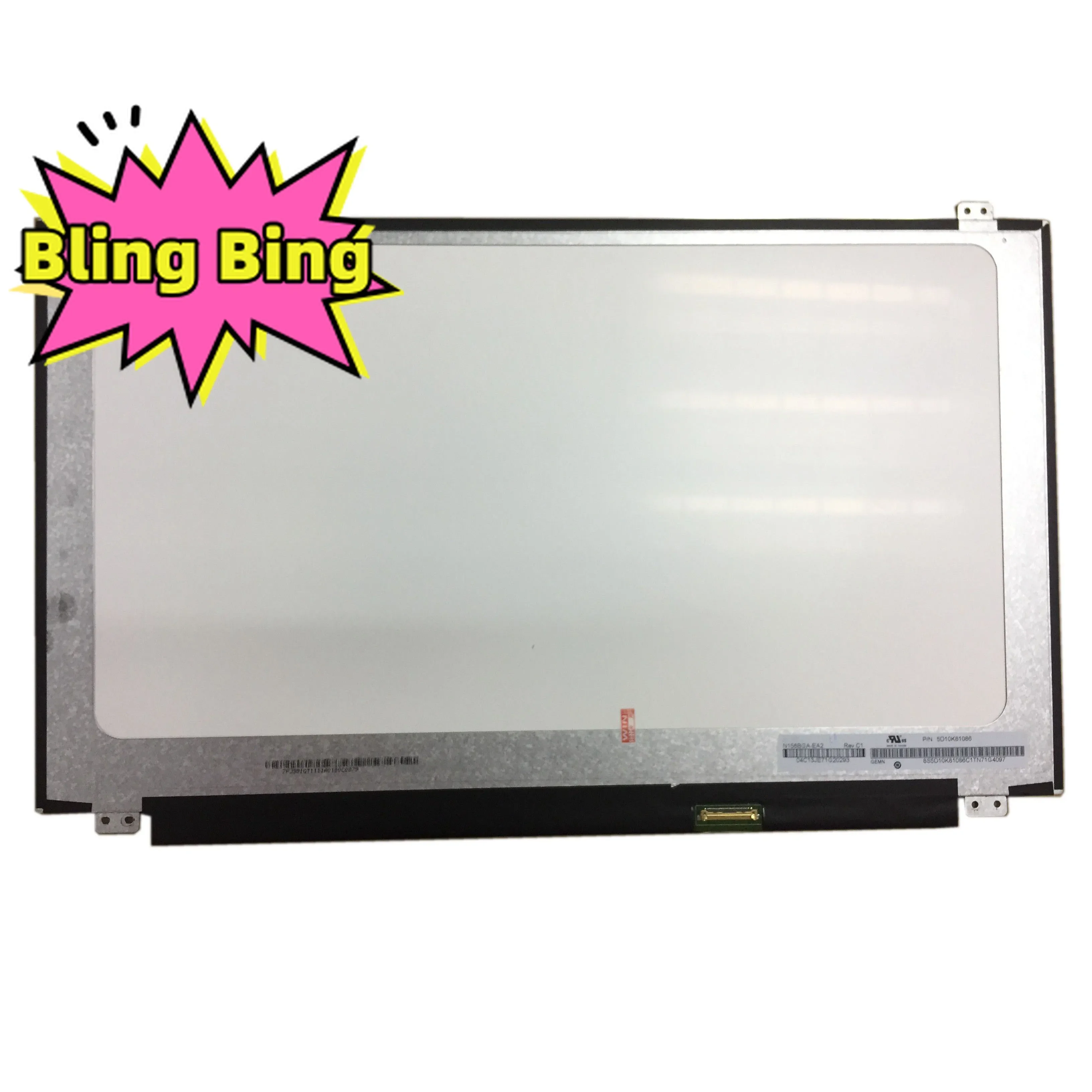 N156BGA-EA2 ajuste B156XTN07.1 N156BGA-EB2 B156XTN07.0 N156BGA-E31 E41 EA2 E32 1366 × 768 pantalla LCD delgada de 30 Pines de 15,6 pulgadas