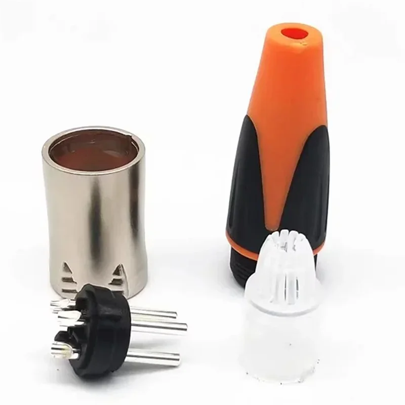 AA60-XLR Adapter 3Pin Waterproof Metal Female/Male Microphone Connectors Plug Straight Balanced Socket 20PCS