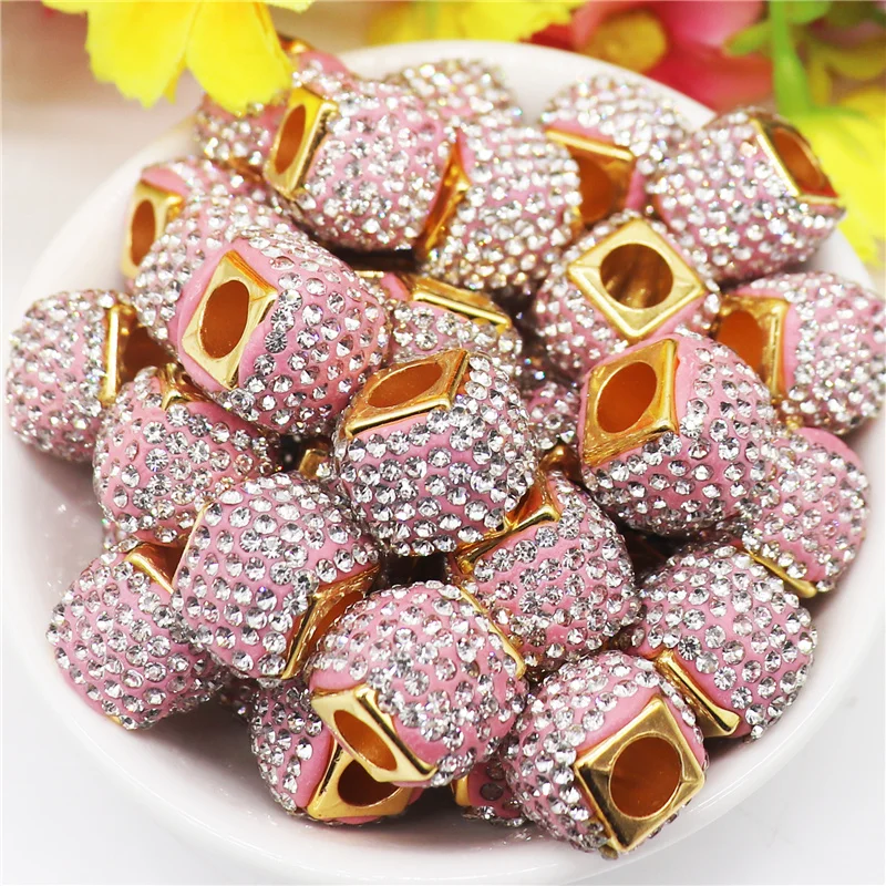 10Pcs 16Mm Pink Cry…