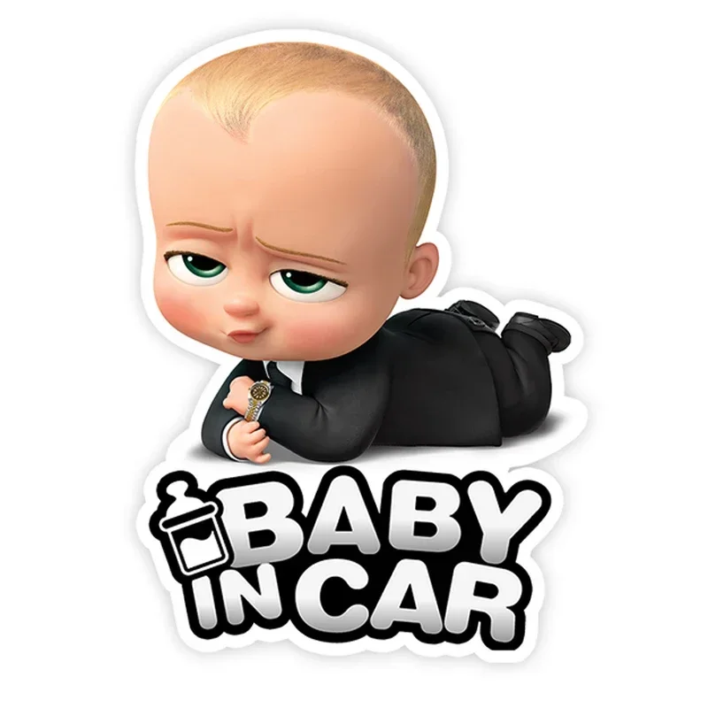 Children and baby car exterior stickers, car cartoon stickers, bumpers, rear windows,