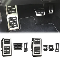 Lilmanta Auto Pedals for Seat Tarraco Ibiza LEON Arona Ateca 2018 - 2021 Stainless Steel Car Footrest Gas Brake Pedal Cover