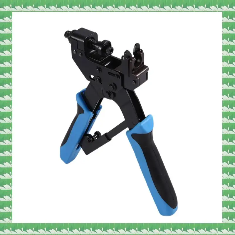 

ONCE Tl-H510B Professional Crimp Tool 0.5-6Mm2, Ideal For F, BNC, RCA, RG 59, And RG6 Cable Connections
