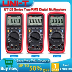 UNI-T UT139A UT139B UT139C True RMS Digital Multimeter Auto Range AC DC Voltmeter Ammeter Ohmmeter Capacitance Tester NCV