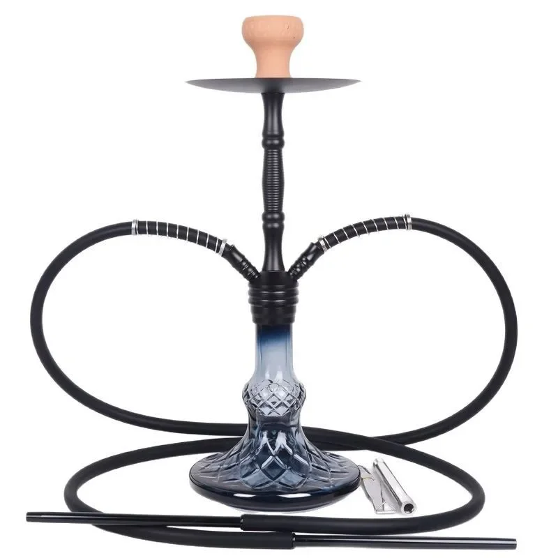Four pipes of large smoke aluminum alloy, hookah, bar, KTV hookah, full set