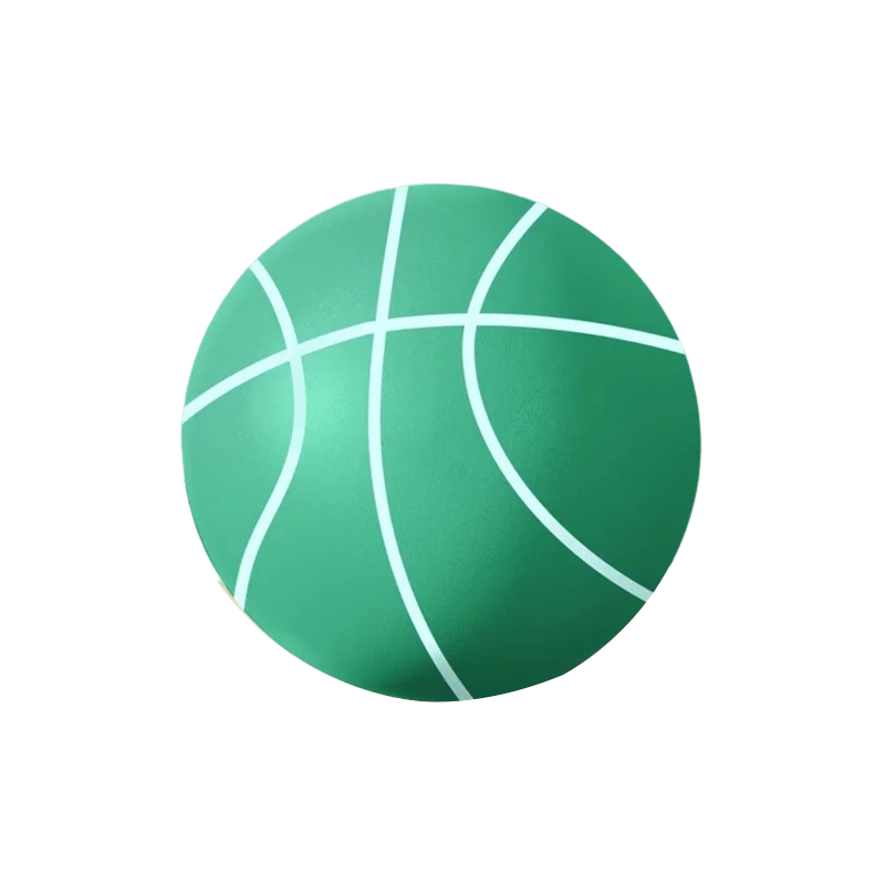 Palla da allenamento in schiuma PU dimensione 7 per giochi al coperto con logo personalizzato, prezzo di fabbrica, senza rumore, basket silenzioso