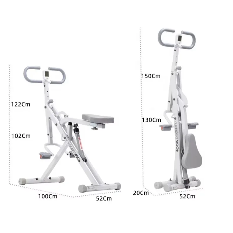 معدات الصالة الرياضية للياقة البدنية Total Crunch Horse Riding Easy Rider Exercise Machine Simulator للبيع #5