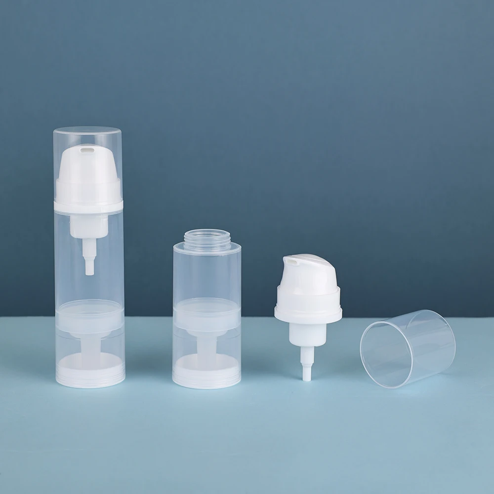 زجاجة مضخة رغوة الضغط بدون هواء قابلة لإعادة الملء لتغليف مستحضرات التجميل 50 مل 80 مل 100 مل حاوية فارغة #3