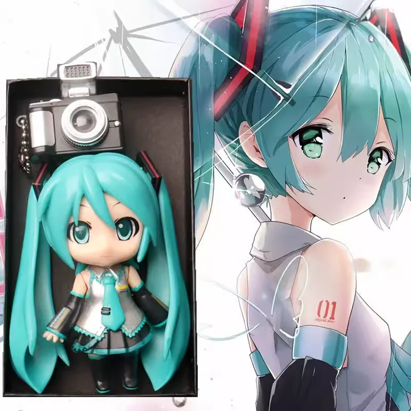 Hatsune Miku Anime Pendant Schoolbag Pendant Backpack Ornament Car key chain Girl Delicate Cute Xmas Gifts