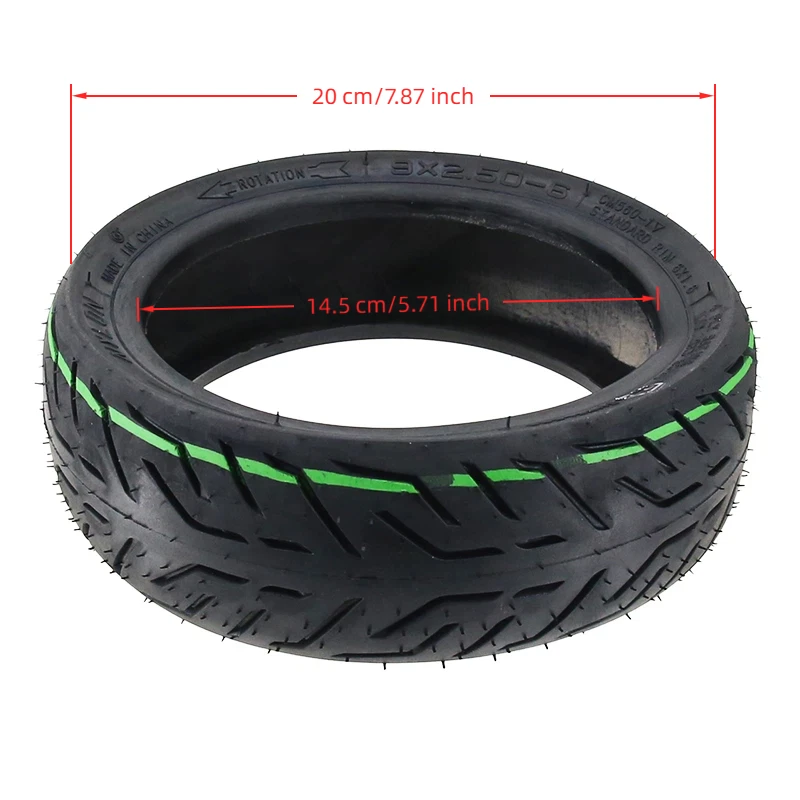 Fast delivery CST tires high-quality electric scooter wear-resistant durable thick inner and outer tires9x2.50-6