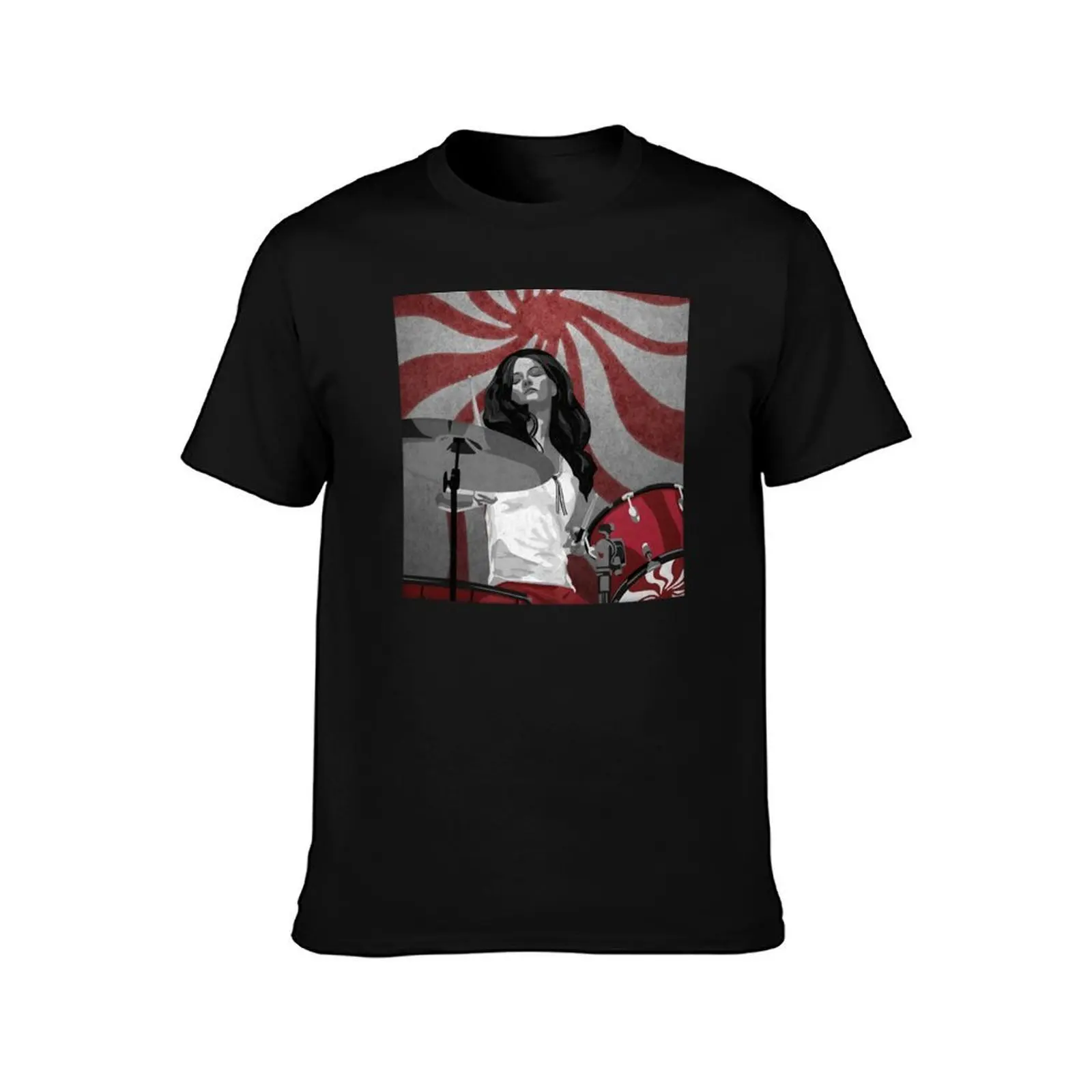 Meg White Vector Portrait T-Shirt man t shirt graphic T-Shirt