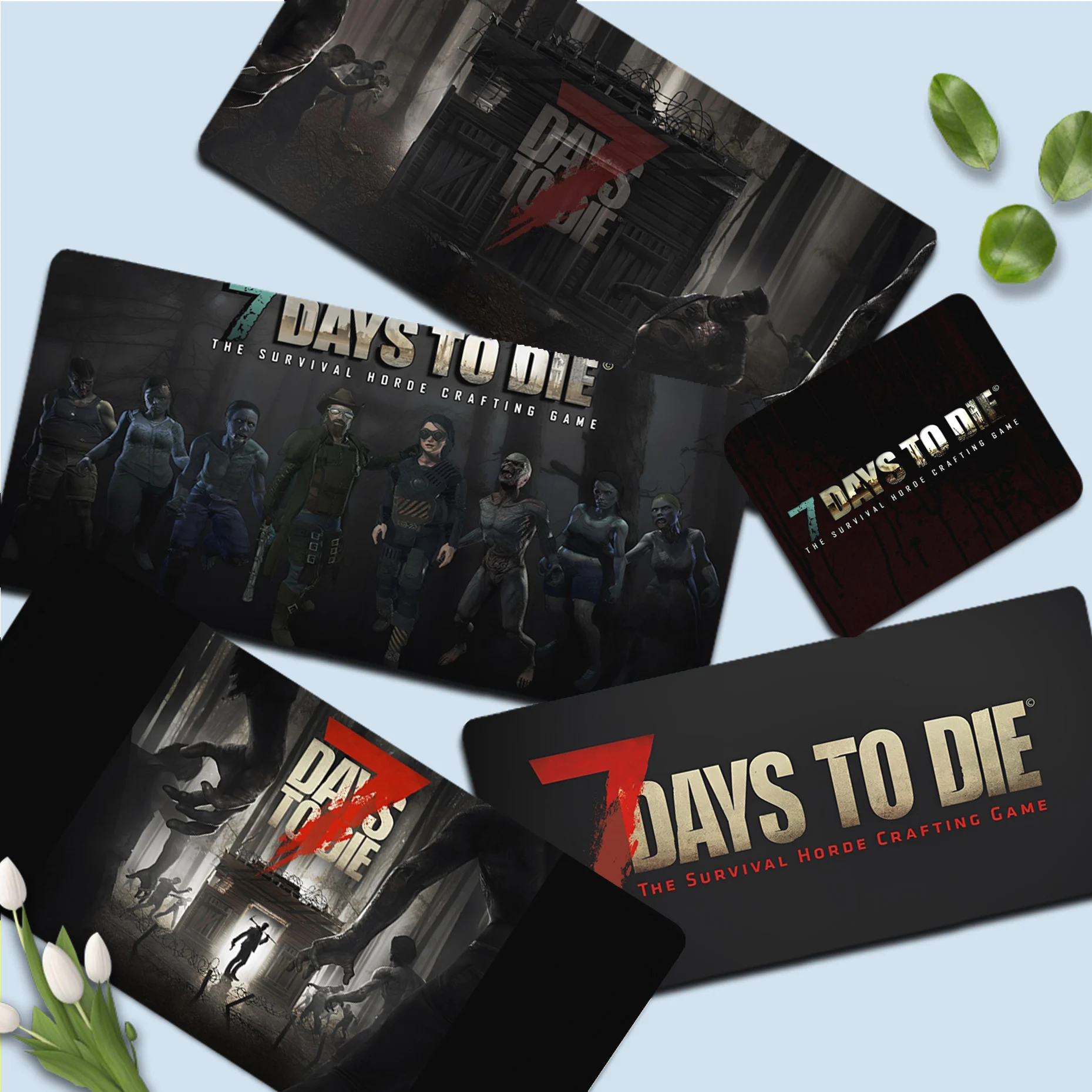 

7 Days To Die Mousepad girl pad Keyboards Mat Rubber Gaming mousepad Desk Mat Size for large Edge Locking Game Keyboard Pad