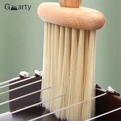 Guzheng Cleaning Brush Soft Bristles Ukulele Violin Brush Small Guitar Cleaner Brush Cleaning Tool For Musical Instrument